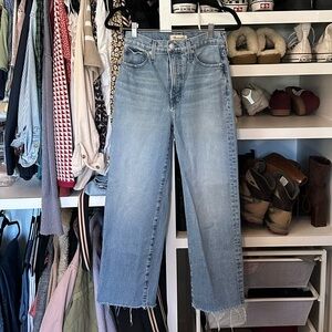 Madewell the perfect vintage wide leg crop jean